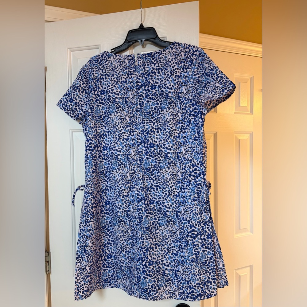Lilly Pulitzer Blue Animal Print Romper - Picture 3 of 4